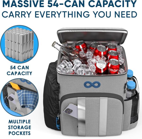 Free to Enter - Everlasting Comfort Cooler Backpack - Image 2