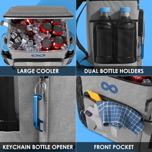 Free to Enter - Everlasting Comfort Cooler Backpack - Image 3