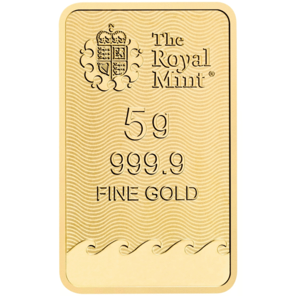 5g Gold Bar Britannia Minted Bar PLUS Instant Wins - Image 3