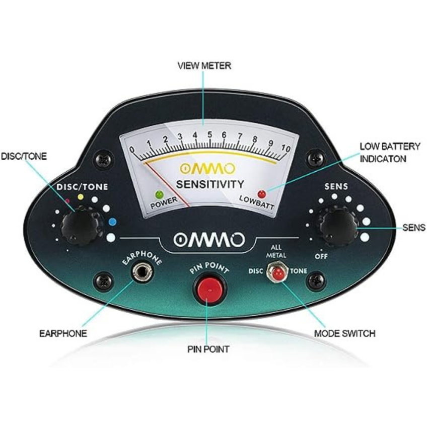 OMMO Metal Detector Easy Living Competitions