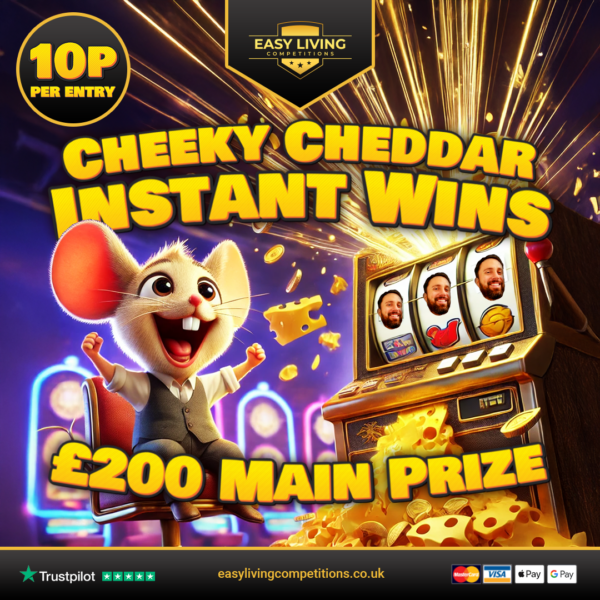 Cheeky Cheddar Instant Wins