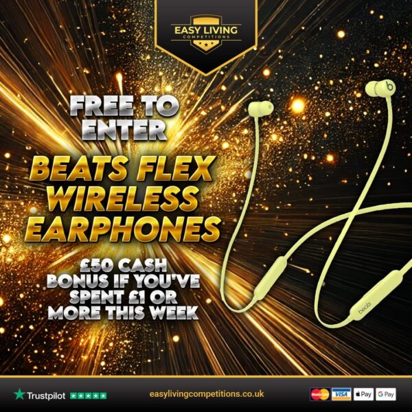Free to Enter - Beats Flex Wireless Headphones