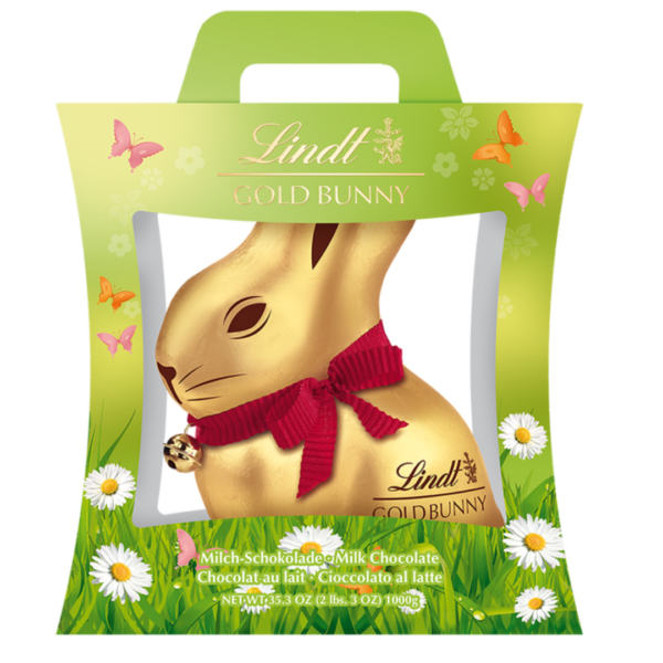 Lindt Gold Bunny - Milk Chocolate 1KG - Image 2