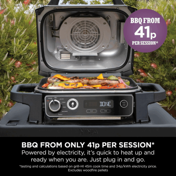 Ninja Woodfire Electric BBQ Grill & Smoker + Instant Wins - £250 Cash Alternative! - Image 4