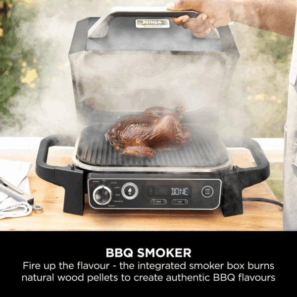 Ninja Woodfire Electric BBQ Grill & Smoker + Instant Wins - £250 Cash Alternative! - Image 5