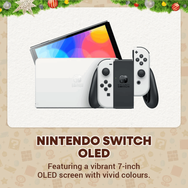 Nintendo Switch OLED + Mario Kart 8 Deluxe - Image 3