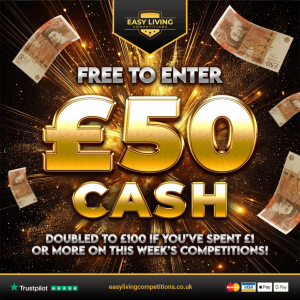 Free to Enter - £50 Cash