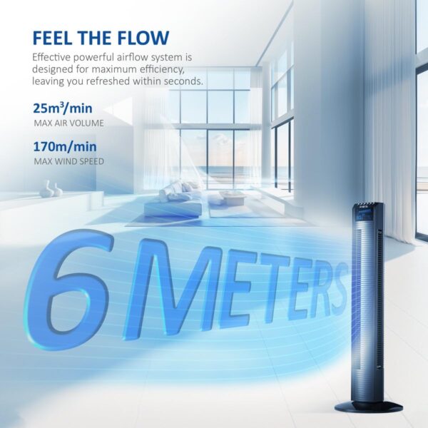 Free to Enter - Bladeless Tower Fan - Image 3