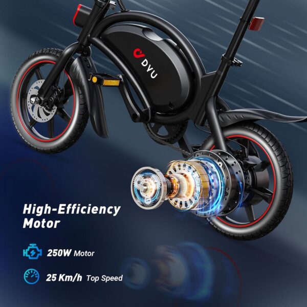 DYU Portable Electric E-Bike or £400 CASH! - Image 4