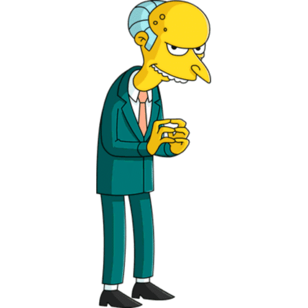 Mr Burns - £50 Cash - 8 Points