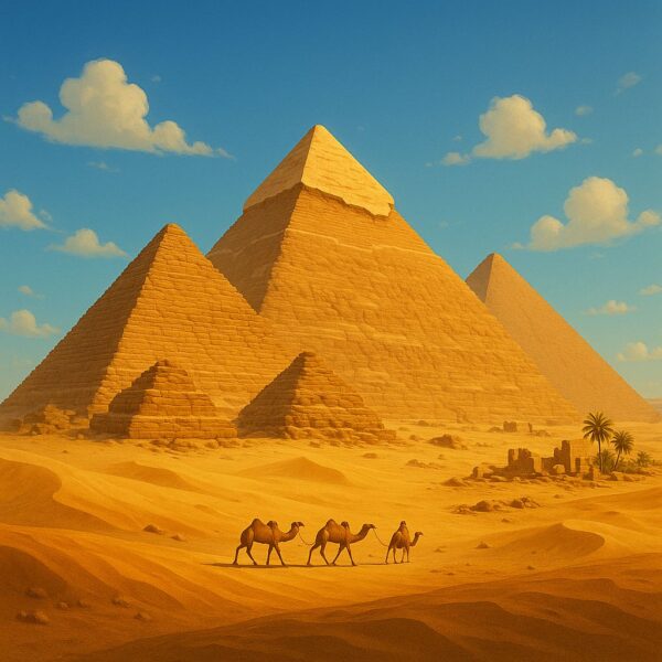 £1000 Cash - The Great Pyramids of Giza - 50 Points