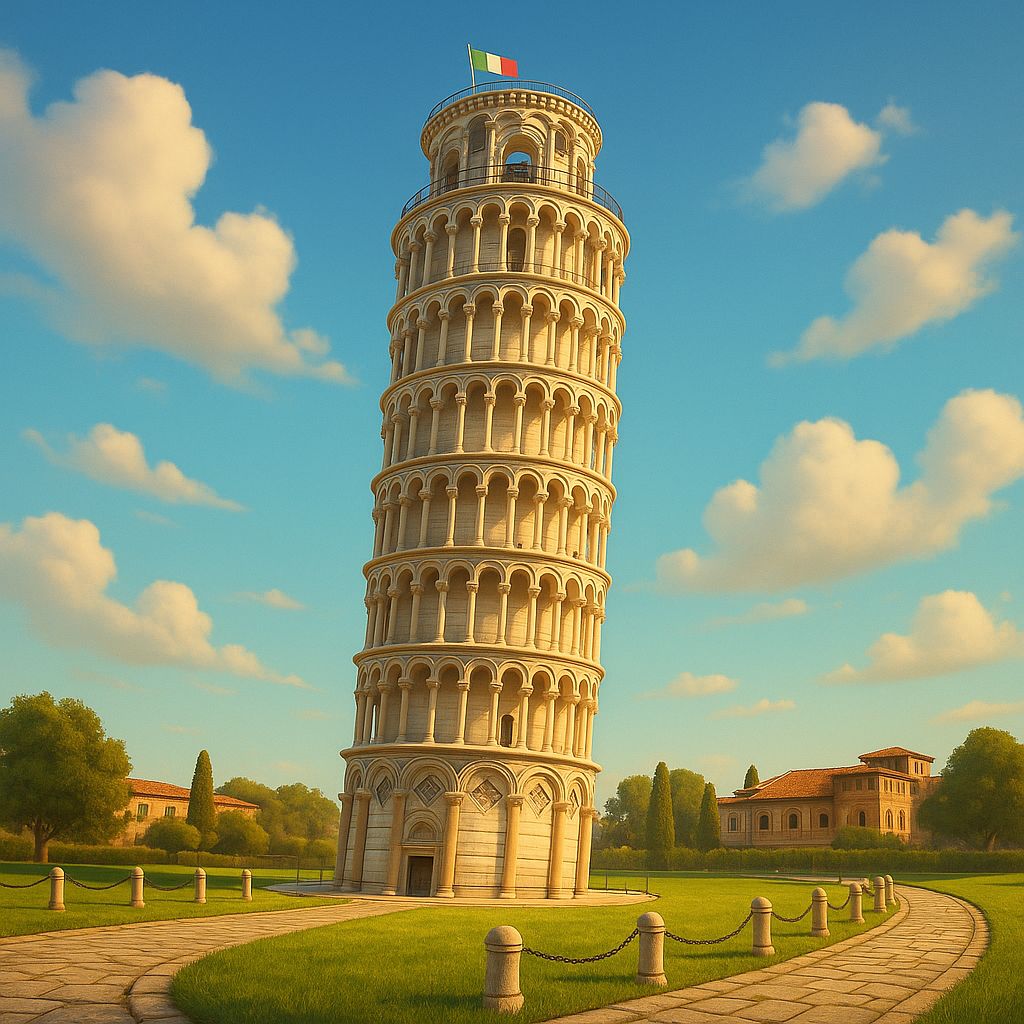 £750 Cash - Leaning Tower of Pisa - 40 Points