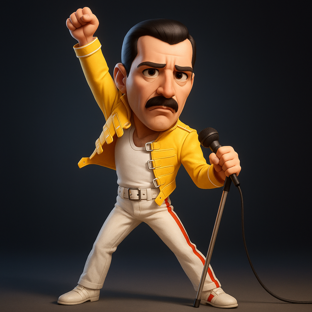 Freddie Mercury - £500 Cash - 40 Points