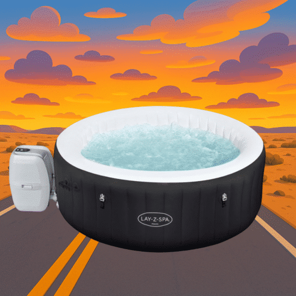 Lay-Z-Spa Miami Hot Tub or £350 Cash
