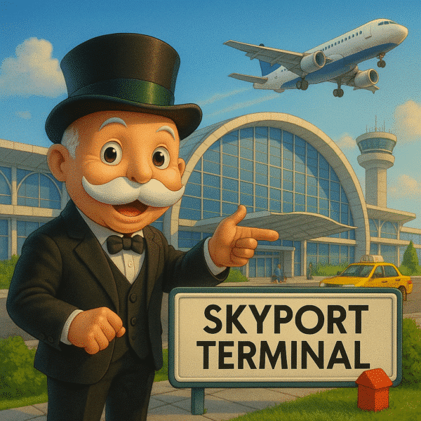 £25 Cash - Skyport Terminal - 6 Points