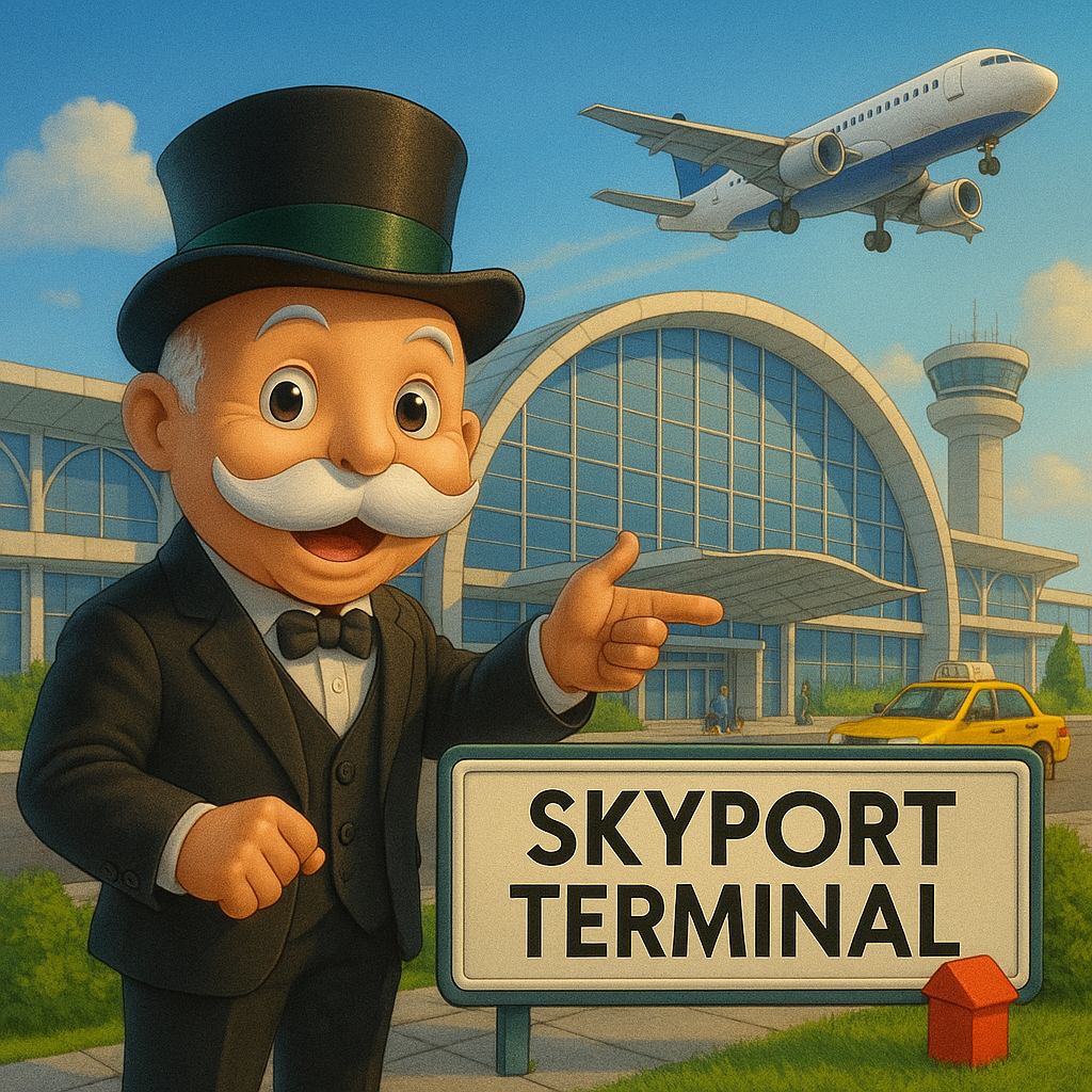 £25 Cash - Skyport Terminal - 6 Points