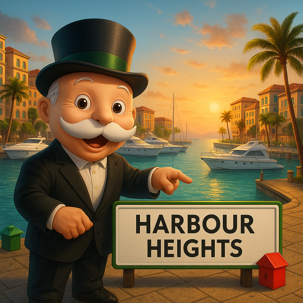 £750 Cash - Harbour Heights - 40 Points