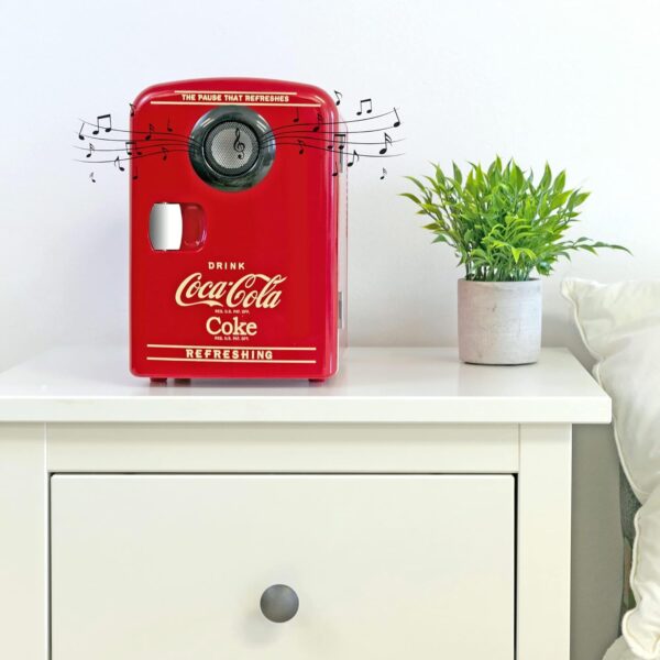 Free to Enter - Coca-Cola Mini Fridge With Speaker - Image 4