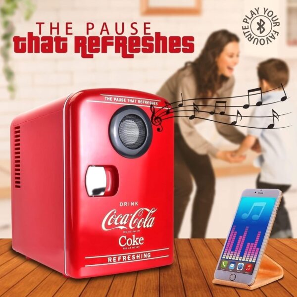 Free to Enter - Coca-Cola Mini Fridge With Speaker - Image 2