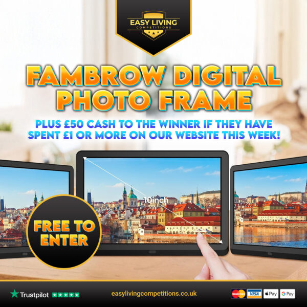 Free to Enter - Digital Photo Frame