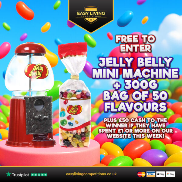 Free to Enter - Jelly Belly Mini Bean Machine and Jelly Beans