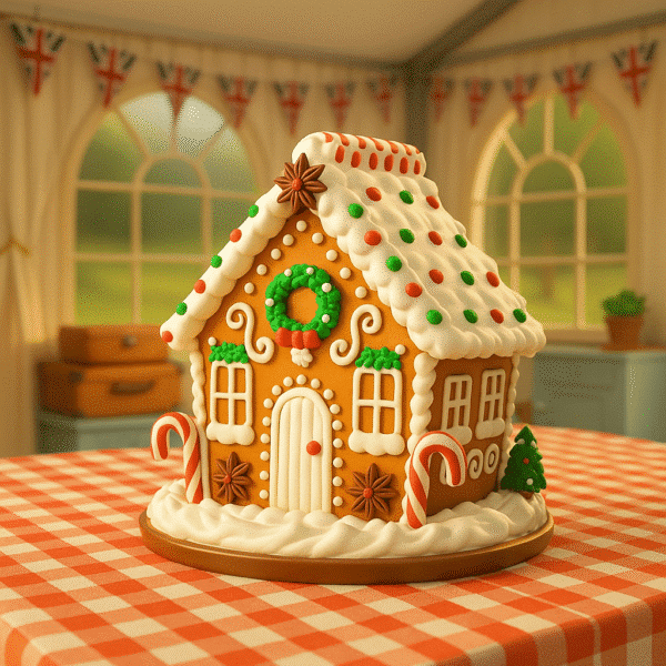 £1 Site Credit - Gingerbread House - 2 Points