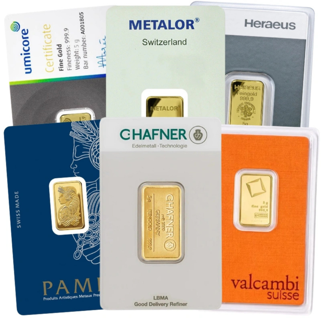 5g Gold Bar or £450 Cash