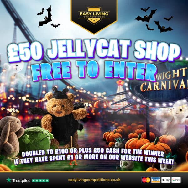 Free to Enter - £50 Jellycat Shop
