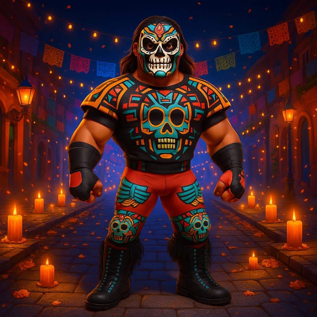 Luchador Wrestler - £100 Cash - 8 Points