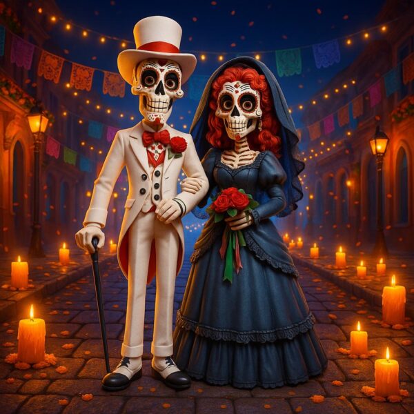 Skeleton Bride and Groom - £150 Cash - 10 Points