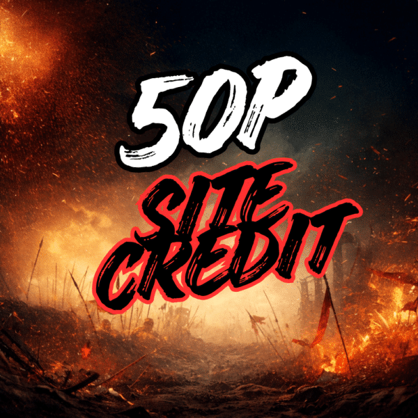£0.50 Site Credit