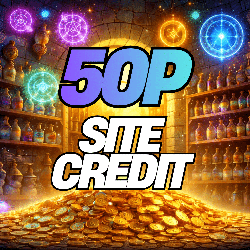 £0.50 Site Credit