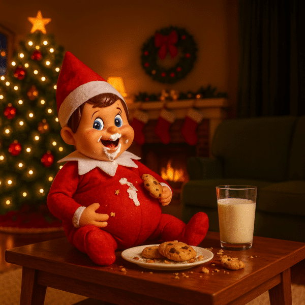 Eating Santa's Cookies and Milk - £5 Site Credit - 4 Points