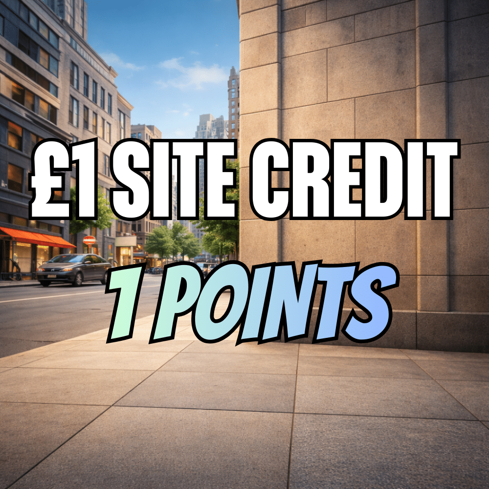£1 Site Credit - 1 Points