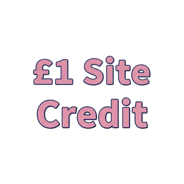 £1 Site Credit