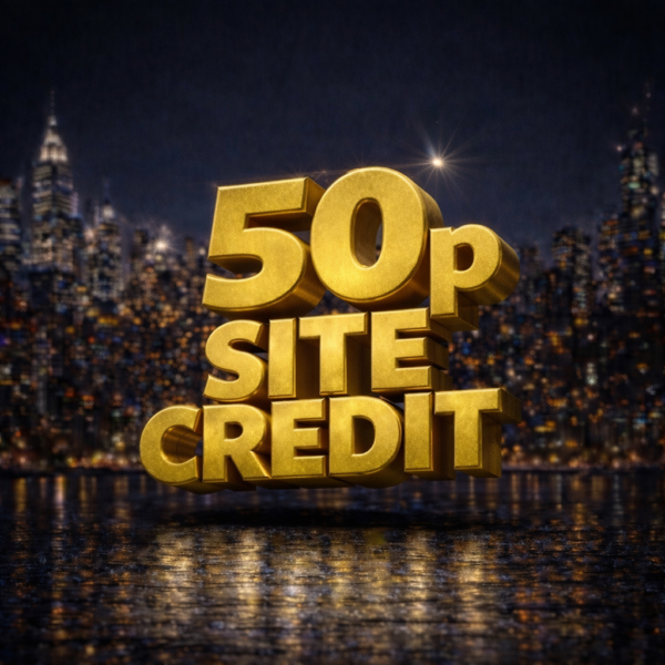 £0.50 Site Credit