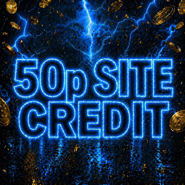 £0.50 Site Credit