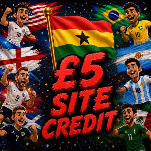 🇬🇭 £5 Site Credit