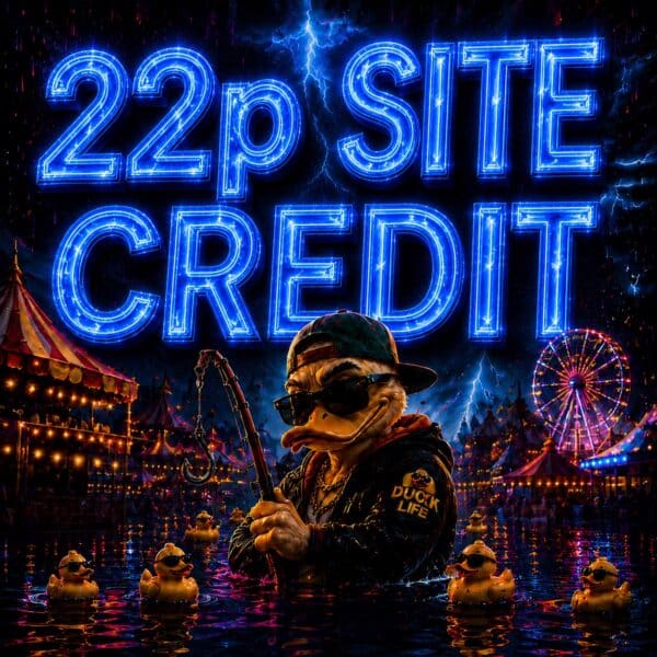 £0.22 Site Credit